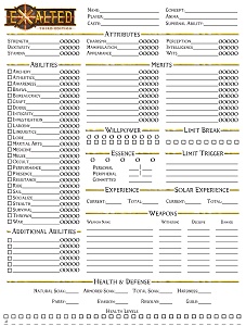 Character Creation Guide